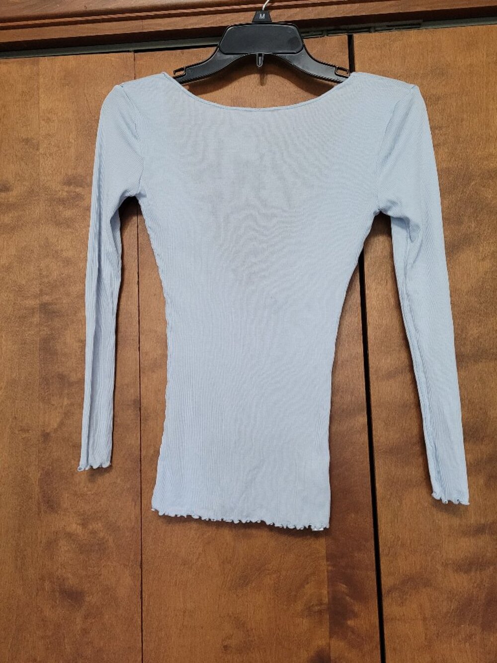 Intimately by Free People baby blue plunge back top small
